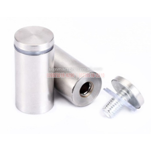 [4pcs PACK] Advertising Bolts Standoff Bolts Wall Mount Display Signs in Silver Gold and Acrylic 3D Signs Metal Panels Glass Signs Office Decor Retail Displays Signage Solutions Interior Design Wall Art Decorative Mounts  12mm 16mm 19mm 25mm