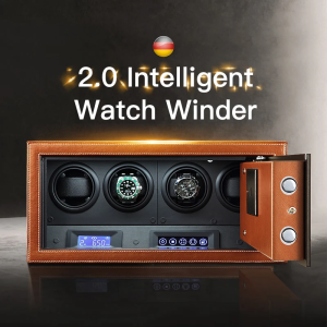 Automatic Watch winder Safe Box thickened alloy watch storage box Silent and anti-magnetisation watch box