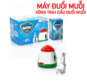 Máy đuổi muỗi xông tinh dầu đuổi muỗi hacker đuổi côn trùng an toàn hiệu quả