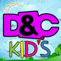 D&C KIDS Atasan kaos anak perempuan lengan pendek ukuran 1-10 tahun double dance  dc431. 