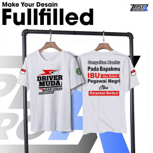 Kaos DRIVER MUDA BUKAN PEGAWAI NEGERI Baju By Triple A Distro