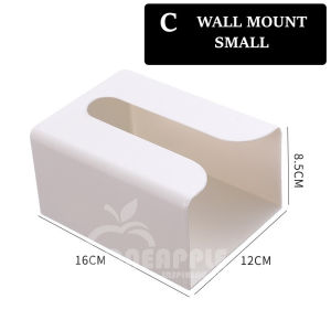 Unique Fashionable Nordic Tissue Box Wood Home Tissue Paper Dispenser White Bamboo Cover Kotak Tisu Berpenutup Kayu