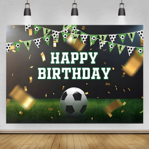Hantar dari gudang tempatanFootball birthday decoration theme party balloon backdrop new World Cup photo scene background supplies