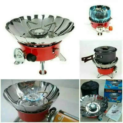Kompor Kecil Camping / Kompor Kotak Camping / Kompor Kovar 202 / Kompor Kemah / Kompor Portable / Alat Masak Portable / Kompor Kotak 202 / Kompor Camping Gas Kovar Portable Mini Model Bunga