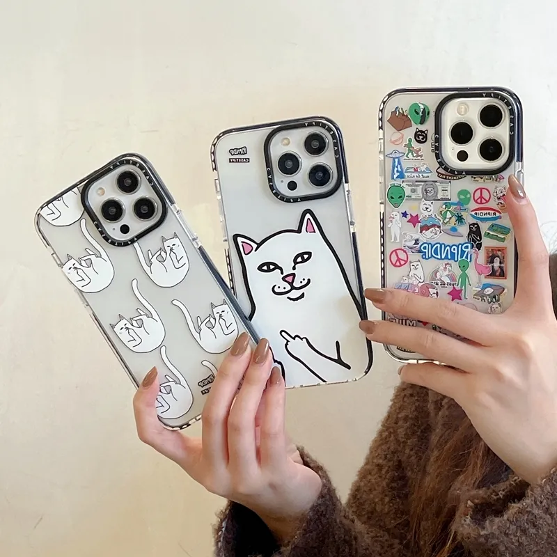 CASETIFY Lord Nermal RIPNDIP Sticker Mania with MagSafe Case CASETIFY Lord Nermal RIPNDIP Sticker Mania with MagSafe Case