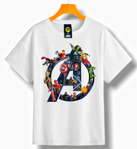 BAJU DISTRO ANAK/KAOS ANAK KARAKTER AVANGER /PAKAIAN ANAK UMUR 1-10THN / MOTIF TERBARU