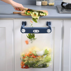 1PCS self-adhesive Multifunction Creative Wall Mounted Folding Waste Bin Kitchen Household Cabinet Door Hanging Car Trash Accessories Tools