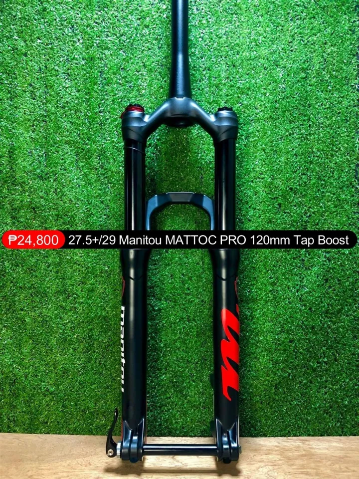 Manitou Mattoc Pro 120mm Tapered TA Boost [FKSP2765BK