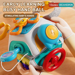 NEW 10 In 1 Baby Busy Board Cube Montessori Sensory Toys for Toddlers 1-3 Years Old Toys