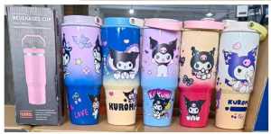 THERMOS STAINLESS LABUBU TERMOS TUMBLER KARAKTER LUCU TAHAN PANAS DAN DINGIN 900ML KODE 4097 NEW
