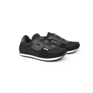 Catenzo Junior: Sepatu Sekolah Anak Perempuan Hitam CSD 022