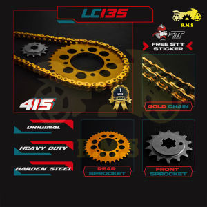 SET EMAS 415 - LC135 V1-8 / LC135 ES [YAMAHA] GOLD
