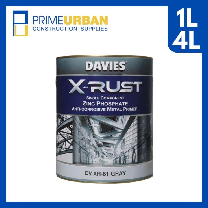 DAVIES X-RUST Anti-Corrosive Metal Primer 1-Component Zinc Phosphate ...