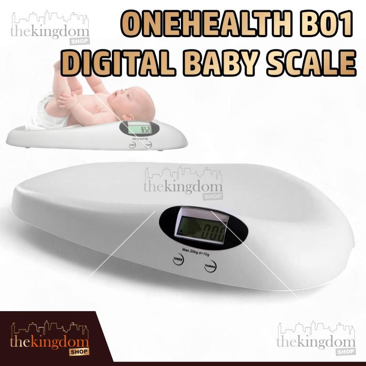 Onehealth B01 Digital Baby Scale Electronic Timbangan Bayi Berat Badan Alat Timbang Anak Balita B0 1 One Health