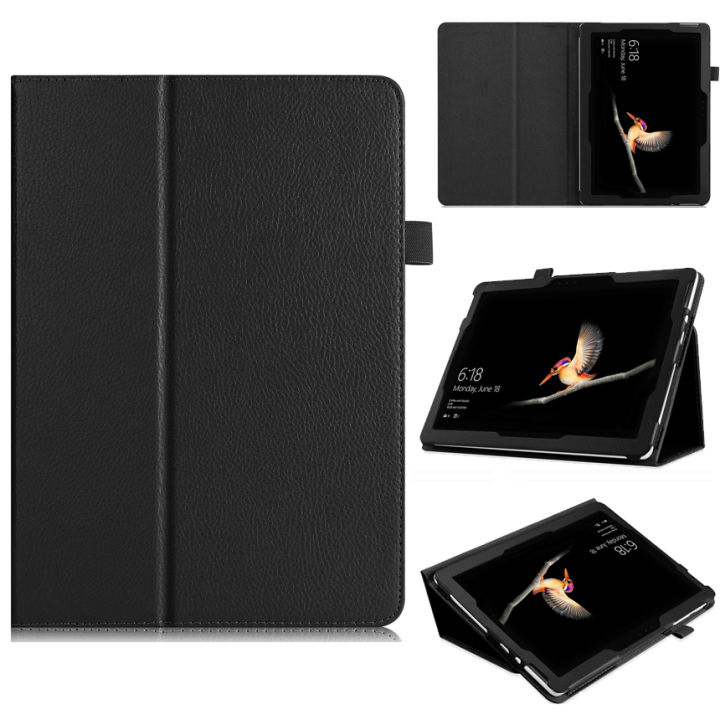Chất liệu da PU trường hợp cho Microsoft Surface Go 4 3 2 lật Bìa ...