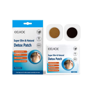 Eelhoe Slimming Detox Patch Abdomen Slimming Sticker Weight Loss Flat Tummy Products Strong Weight Loss Patches for Fat Burning Appetite Suppression Slim-Fast for Women Abdomen Massage Slimming Stickers（10pcs/box）
