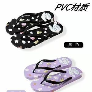 2025 New Fashionable Cute Rabbit And Bear Cartoon Flat Flip-Flops For Home Bathroom Bathing And Outdoor Wear For Women
