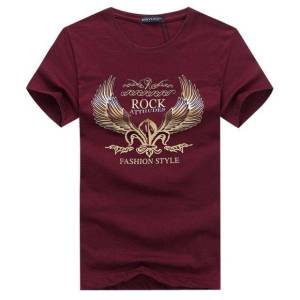 เสื้อยืดแขนสั้นผู้ชายเสื้อยืดแฟชั้นชาย(สกรีน) TSH-024 คอกลม