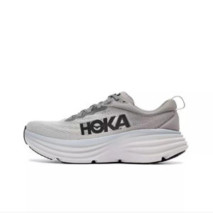 2024 Ready hoka men bondi 8 wide running shoes - coastal sky / vibrant orange UODE