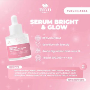 SERUM MYOBEAUTY BRIGHT AND GLOW PEELING GEL MAGIC MYO BEAUTY SERUM BRIGHT AND GLOW MYO / serum wajah serum retinol serum vitamin c serum glowing