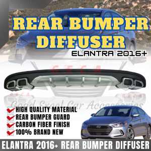 GECA ELANTRA 2016+ DIFFUSER SILVER (11779)