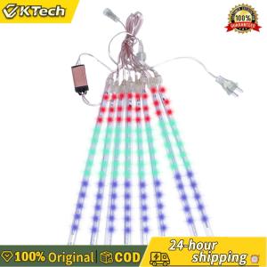 【Free Shipping】 8Pcs 30CM LED Shiny Xmas Lights Wear Resist for Christmas Holiday Decoration