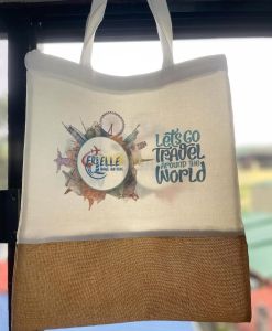 Personalised Lightweight Canvas Tote Bag for Women - Perfect Travel Companion