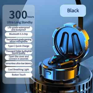 TWS 5.3 Headphone Bluetooth Earphone Nirkabel Headset Earbud Olahraga Headset Peredam Kebisingan Tahan Air Earphone Game