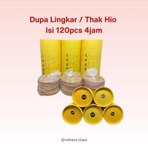 Dupa Lingkar / Thak Hio Isi 120pcs 4jam Apsintus / Jasmine / Lavender / Osmanthus Fragrans / Sandalwood