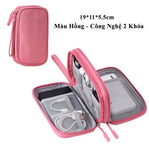 Túi Đựng Phụ Kiện Điện Thoại 3 Ngăn Lớn Nhiều Ngăn Chống Nước Túi Đựng Phụ Kiện Công Nghệ Chống Sốc Chính Hãng Amalife