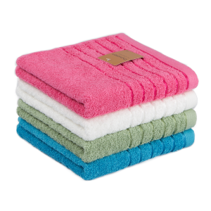 Bộ 04 Khăn Cotton Cao Cấp Songwol LINE BORDER (40 x 78cm)