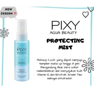PIXY AQUA BEAUTY PROTECTING MIST SPRAY 60ml KEMASAN BARU ORIGINAL BPOM / 60 ml NEW DESIGN