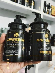Cặp dầu gội xả Unigreen mềm mượt chống rụng tóc
