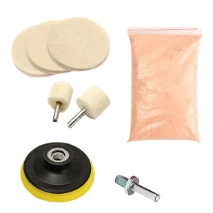 8Pcs Cerium Oxide Glass Polishing Powder Kit for Deep Scratch Remover for Windscreen Windows Glass Cleaning Scratch Retail