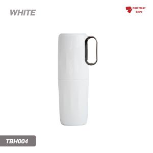 กล่องใส่แปรงสีฟัน อเนกประสงค์ แบบพกพา สําหรับเดินทาง มาพร้อมหูหิ้วด้านข้าง ทำจากพลาสติเกรดเอ สะอาด ปลอดภัย