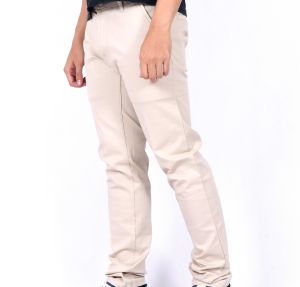 Celana Chino Panjang LINKSWEAR Celana Chino Panjang Pria Cream