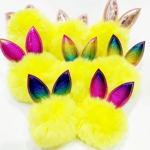 [HCM]Móc Khóa Hình Cục Bông Lông Mềm Mại Xinh Xắn - Gắn Túi Xách Gắn Móc Chìa Khóa -SOHANEI FAM