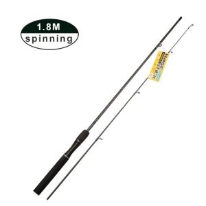 CORALOV  DAIWA Joran Pancing Carbon Asli Murah Kuat 50kg Laut Joran Pancing Ikan Mas Murah Casting Kuat 50kg Joran bc Carbon Solid Max Drag Casting Spinning Fishing Rod Tongkat Pancing Sangat Sensitif