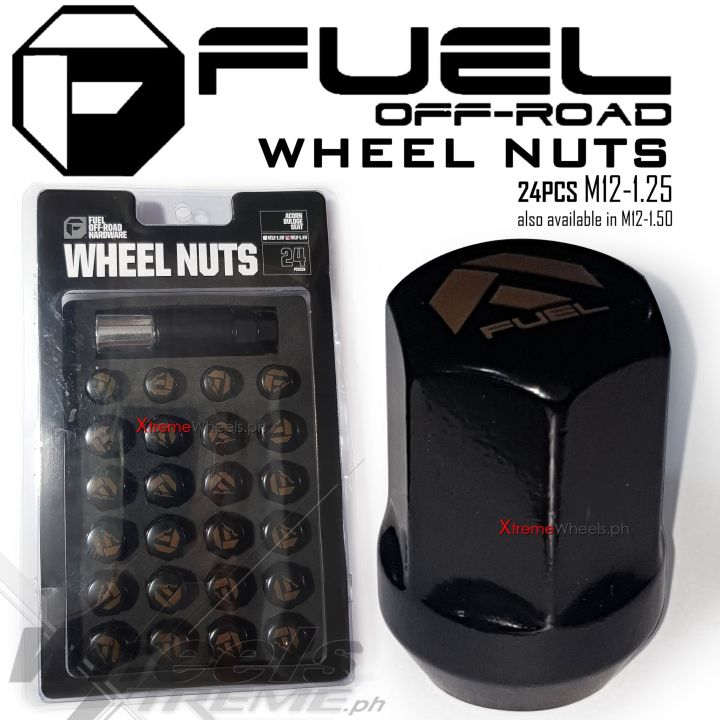 Dmax Mux Trailblazer Colorado 1.5 Fuel Off road Lug nuts Original Made