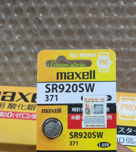 Pin đồng hồ SR920SW 1.55V Maxell PRO SR920 / SR 920 / 371 - Hàng chính hãng Made in Japan