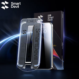 SmartDevil Corning Tempered Glass Film For iPhone 15 Pro Max iPhone 15 Plus iPhone 16 Pro Max 14 Pro Max 14 Plus 13 Pro Max 12 iPhone 16e 17e Film Full Coverage Privacy Screen Protector Anti Blue Light Dust Proof film with Easy Installation Tool