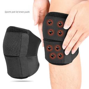 Reinforced Knee Protectors with Moisture Wicking Fabric Secures Fit Stabilizing for Active Lifestyle Injury Prevention