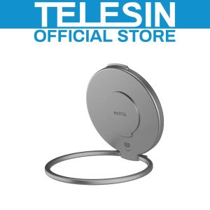 TELESIN Magnetic Phone Holder Ring Finger Grip Stand