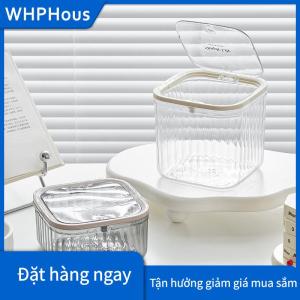 WHPHous Loại Báo Chí Máy Tính Để Bàn Thùng Rác Thuận Tiện Nhựa Trong Suốt Lưu Trữ Hộp Bàn Tổ Chức Văn Phòng Nguồn Cung Cấp