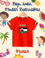 SINFASHION87 KAOS ANAK FREE PALESTINE BEBASKAN PALESTINE ANAK LAKI PEGANG SEMANGKA. 