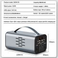98000 mAh Portable Power Bank Solar Generator 350W Laptop Fast Charging 220V Battery Charger Camping Outdoor bank kuasa mudah alih. 