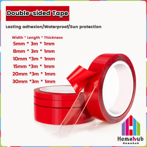 Homehub 1 Roll of Double Sided Super Sticky Tape Length 300cm Waterfroof Adhesive Tape