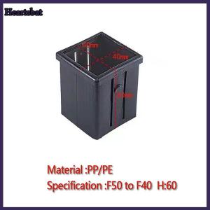 [Heartsbat] Vuông ống cho Bìa Ống bền ghế Glide chèn hoàn thiện phích cắm thiết bị tập thể dục phụ kiện trượt tay áo