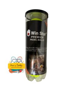 Bola Padel Winstar Premiere Balls Isi 3 Tabung Sealed Original