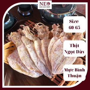 Khô mực thượng hạng size 60-65con/kg NEO Hải Sản Khô